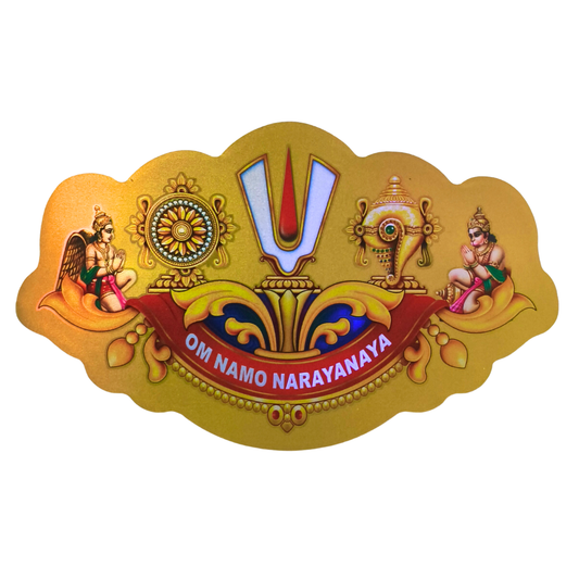 Sangu Chakra Namam Sticker Style 2