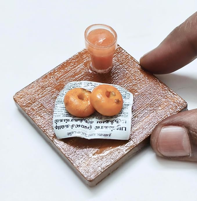 Vada and Tea Chai Fridge Magnets