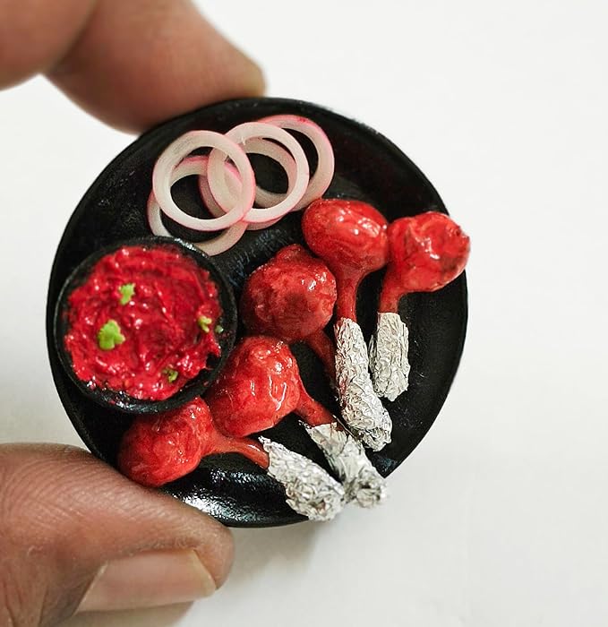 3D Miniature Fridge Magnet Chicken Lollipop