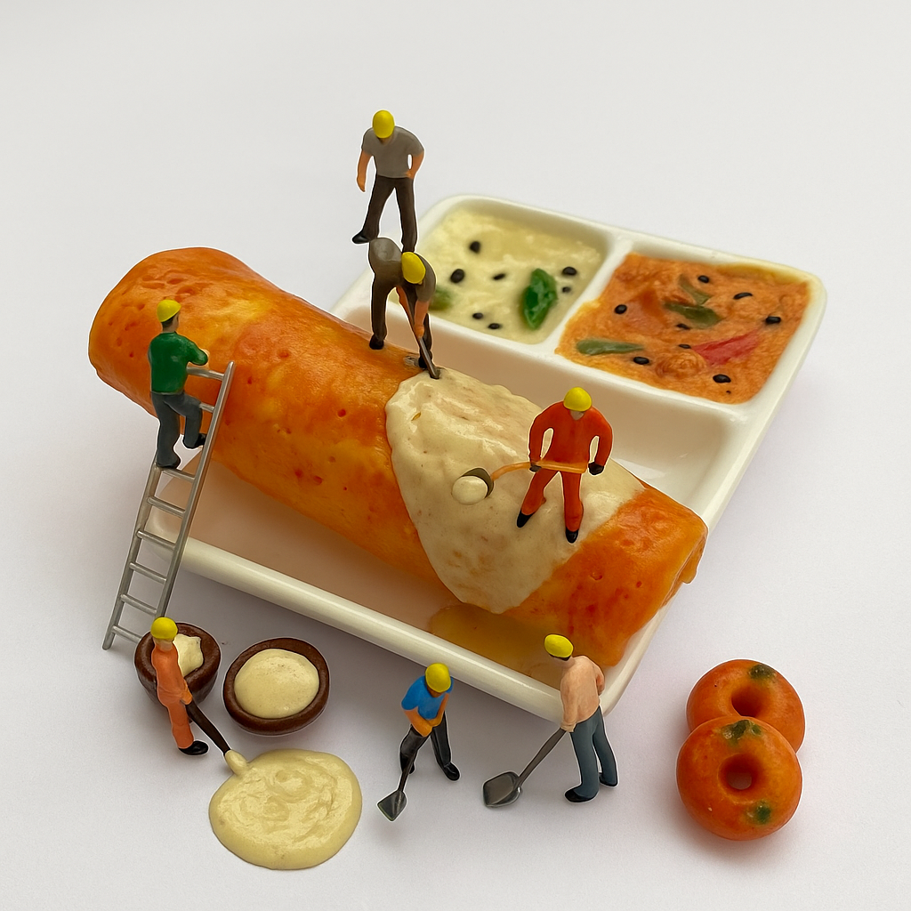 Miniature Food Magnet