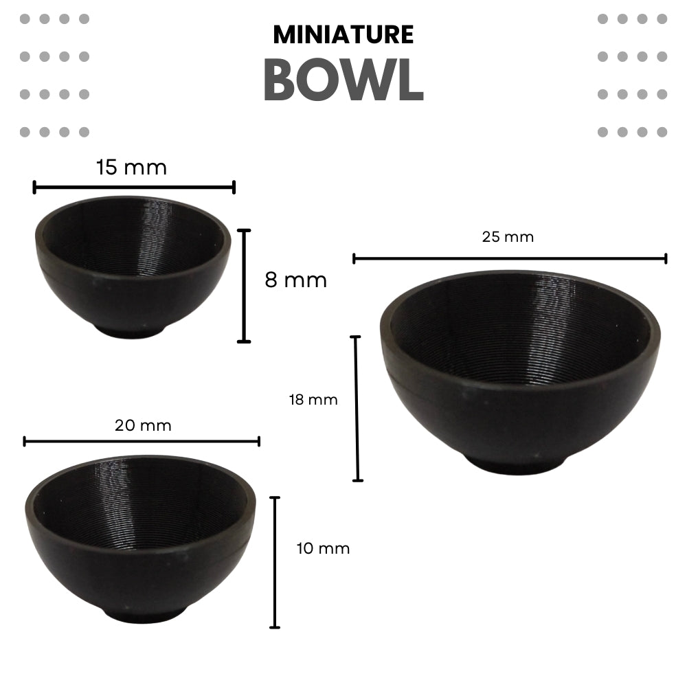 Miniature Food Bowls – Pack of 5