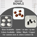 Miniature Food Bowls – Pack of 5