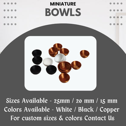 Miniature Food Bowls – Pack of 5