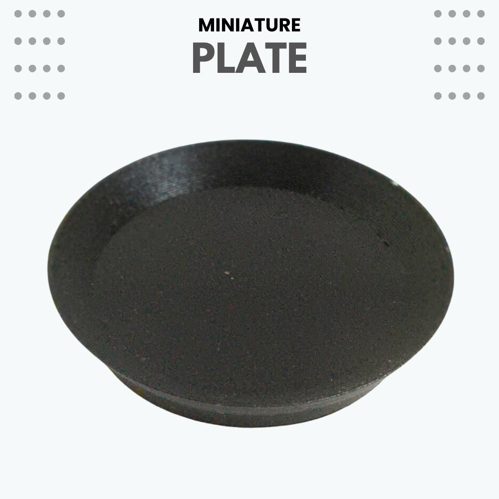 Miniature Food Plate - Round – Pack of 5