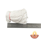 365 Cotton White Wicks for puja thiri (3 Bundles, Each Contains 365 Wicks) Karthigai Deepam Karthika masam vathulu vattulu Jyoti baati