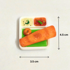 Dosa Fridge Magnet Miniature 3d food for kitchen decor, Best Souvenir Gift 100% Handcrafted in India