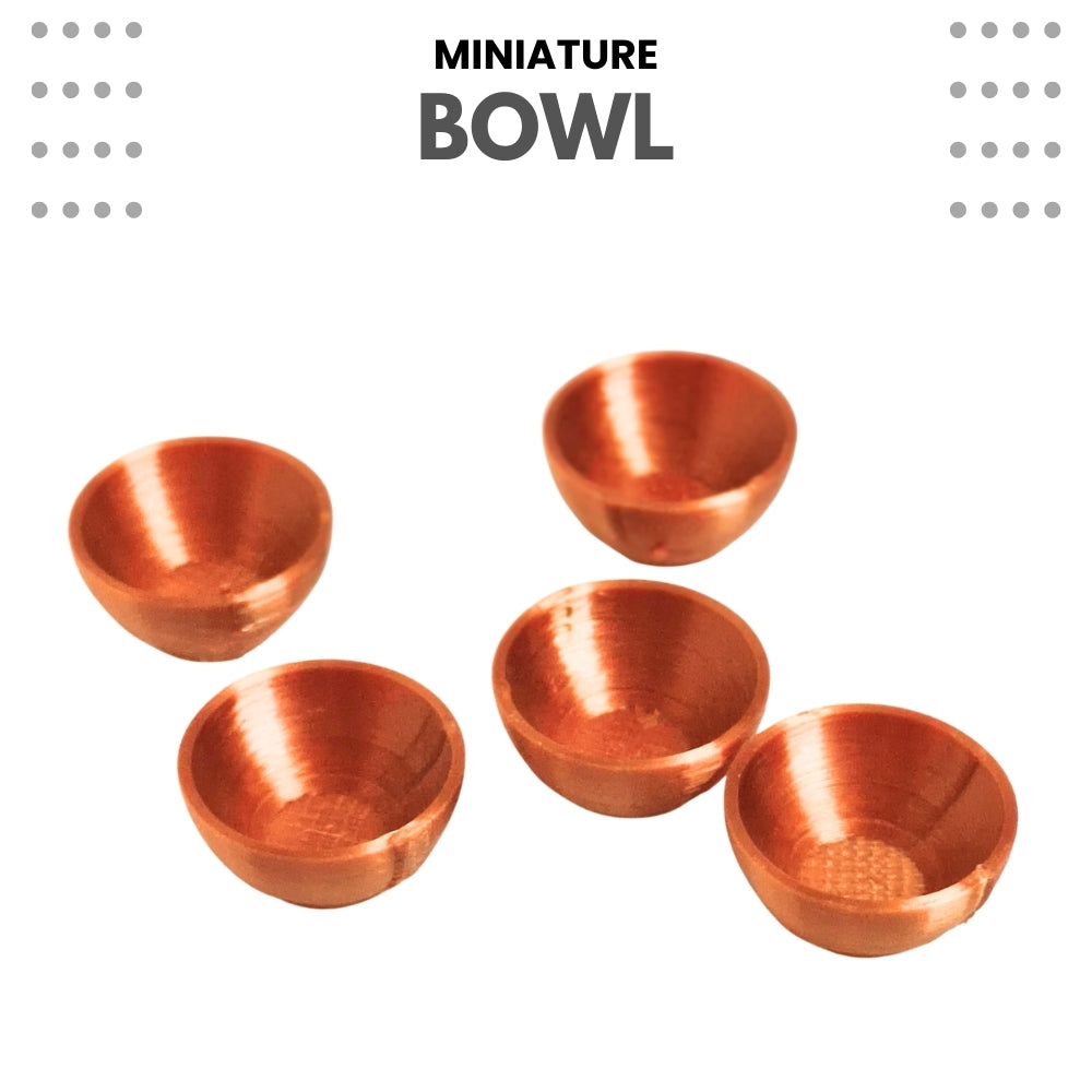 Miniature Food Bowls – Pack of 5