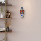 Butterfly printed wooden wall hanging for home décor