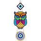 Owl printed wooden wall hanging for home décor