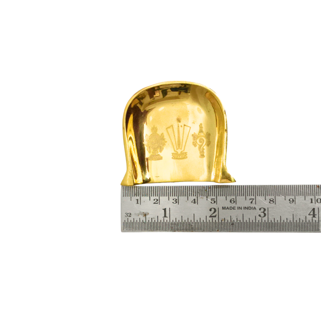 Sangu Chakra Namam Brass muram for Pooja