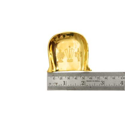 Sangu Chakra Namam Brass muram for Pooja