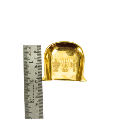 Sangu Chakra Namam Brass muram for Pooja