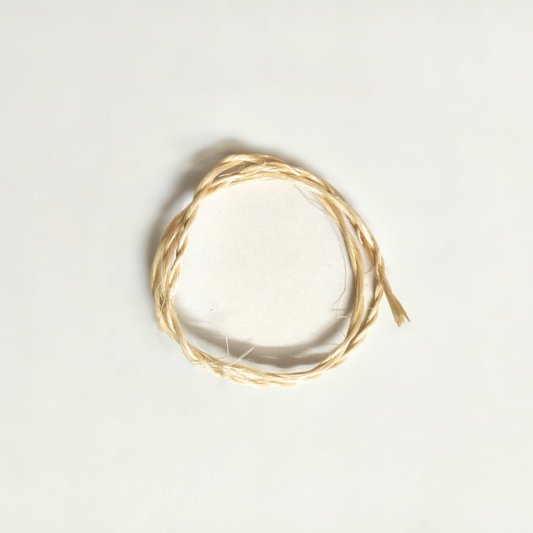 Crown Flower Stem Wicks (Pack of 5) | Erukkam Thiri | Jilledu Vathulu | Vellerukku Thiri for Lord Ganapathy Vinayagar Deepam Gives Long Life, removes Evil and Black Magic Effects