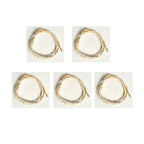 Crown Flower Stem Wicks (Pack of 5) | Erukkam Thiri | Jilledu Vathulu | Vellerukku Thiri for Lord Ganapathy Vinayagar Deepam Gives Long Life, removes Evil and Black Magic Effects
