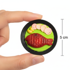 3D Fridge Magnet Fish Fry Kerala Food Miniature