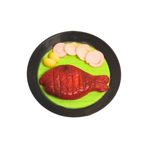 3D Fridge Magnet Fish Fry Kerala Food Miniature