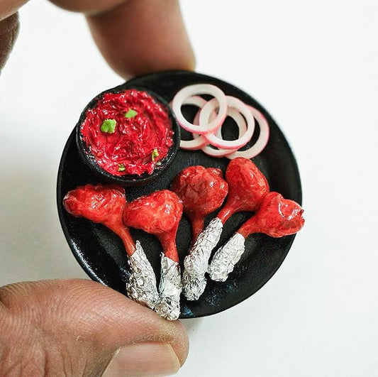 3D Miniature Fridge Magnet Chicken Lollipop