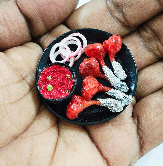 3D Miniature Fridge Magnet Chicken Lollipop