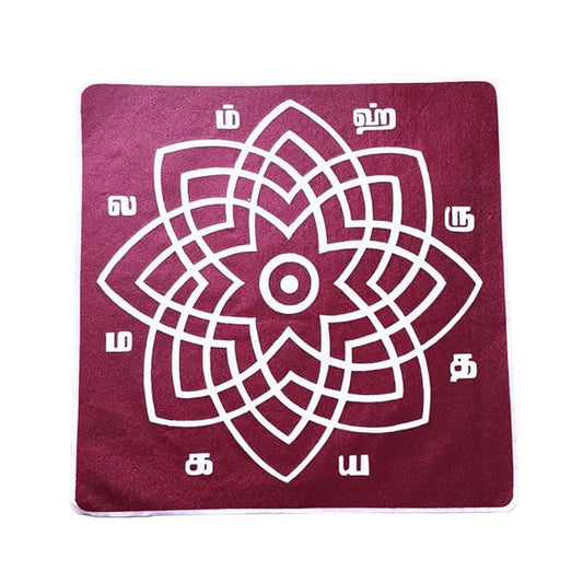 Kolam Sticker Hridaya Kamalam Lotus Design for Pooja