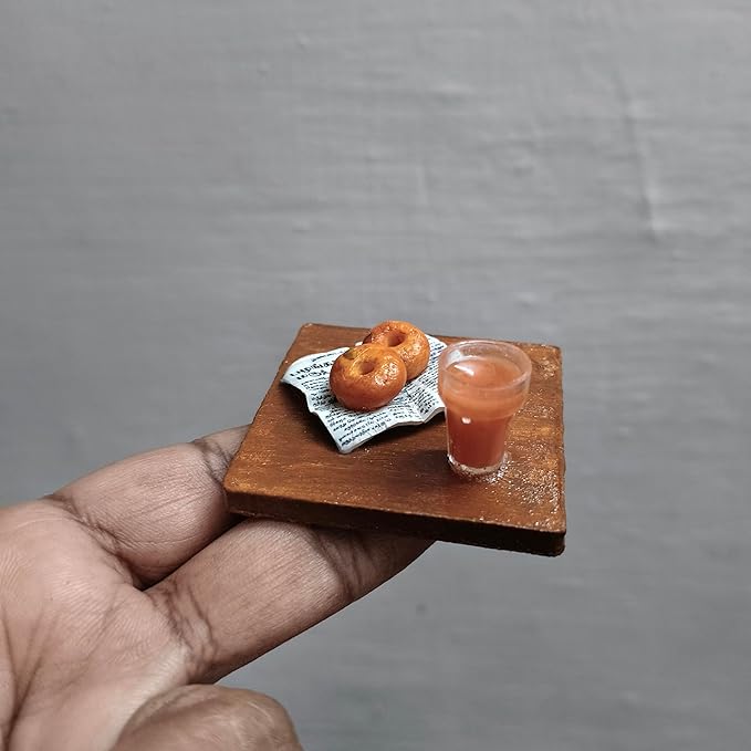 Vada and Tea Chai Fridge Magnets