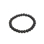 Karungali Bracelet Original for Men and Women | 8mm 27 Beads Ebony Bracelet |100% Natural Unpolished Natural Black Ebony Wood Mala (Karungali_bracelet_8mm)