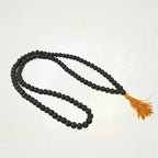 Karungali Malai Original 108 beads,(8mm), Karungali Mala | Natural Unpolished Black Ebony Wood Mala Chain