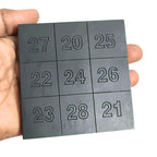 Karungali Kuber Yantra Kubera Yantram 3 Inch Size | Ebony Wood Yantra