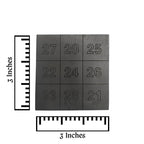 Karungali Kuber Yantra Kubera Yantram 3 Inch Size | Ebony Wood Yantra