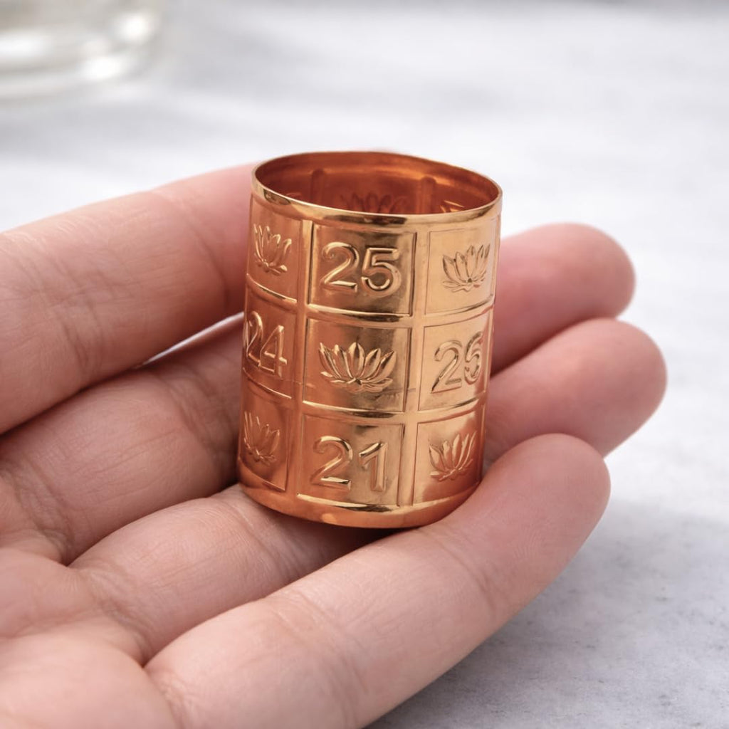 Kubera Padi Small Size (2 inch) | Kubera Pooja Items | Lakshmi Kuber kunjam with Number for Lakshmi puja | Kuber Pooja