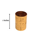 Kubera Padi Small Size (2 inch) | Kubera Pooja Items | Lakshmi Kuber kunjam with Number for Lakshmi puja | Kuber Pooja