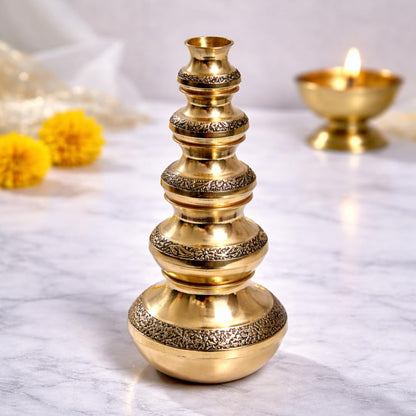 Brass Kubera Kudam Set of 5