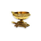 Tortoise Diya | Brass Kubera vilakku with Tortoise | Kachua Turtle Deepam | Pooja Diya Items