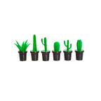 Cute Cactus Fridge Magnets | Decorative Magnets for Fridge, Whiteboard, Locker & Kitchen | Strong Magnetic Decor for Home & Office
