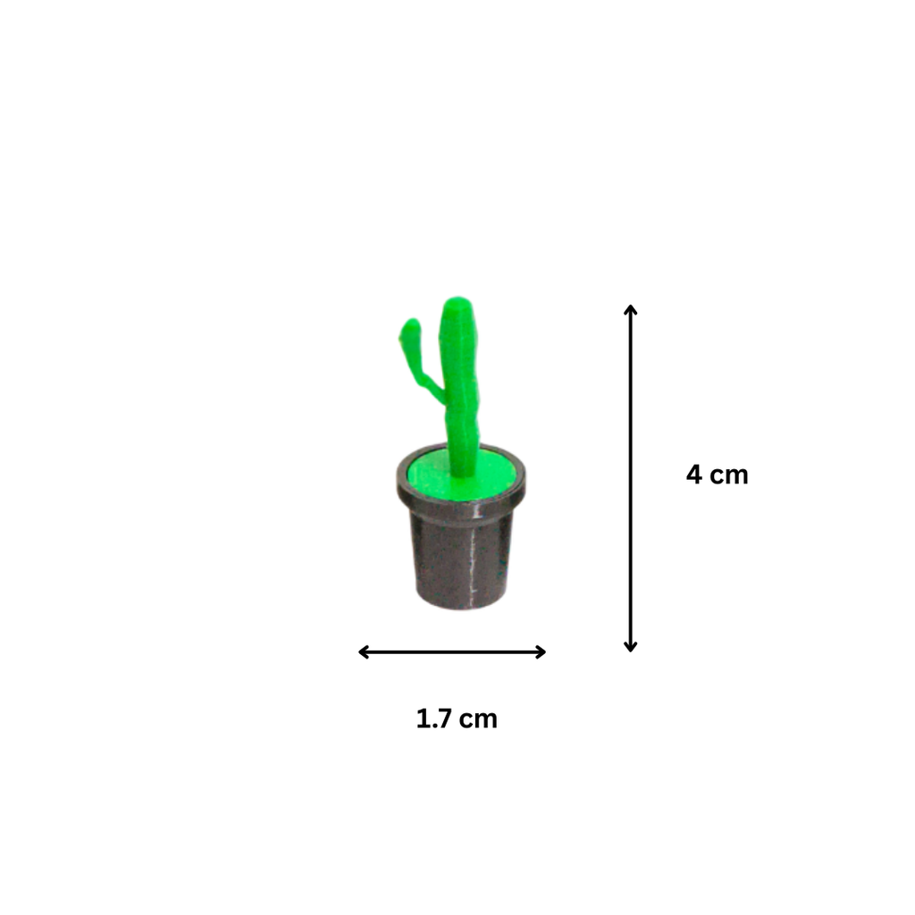 Cute Cactus Fridge Magnets | Decorative Magnets for Fridge, Whiteboard, Locker & Kitchen | Strong Magnetic Decor for Home & Office