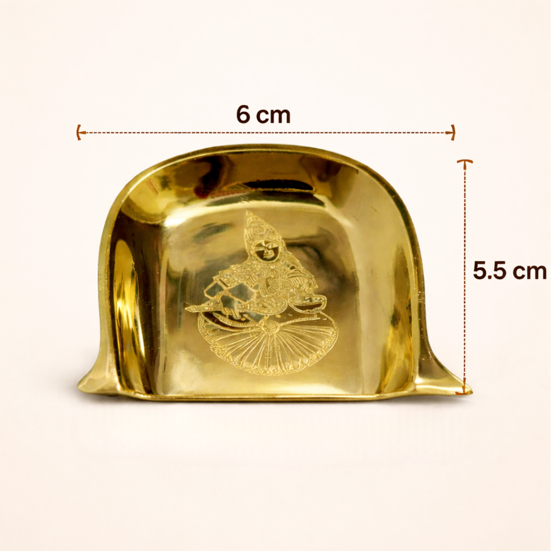 AnnaPoorani Brass muram for Pooja