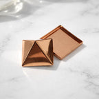 Copper Vastu Pyramid for Home, Business, Office 1 Inch with Base | Spiritual