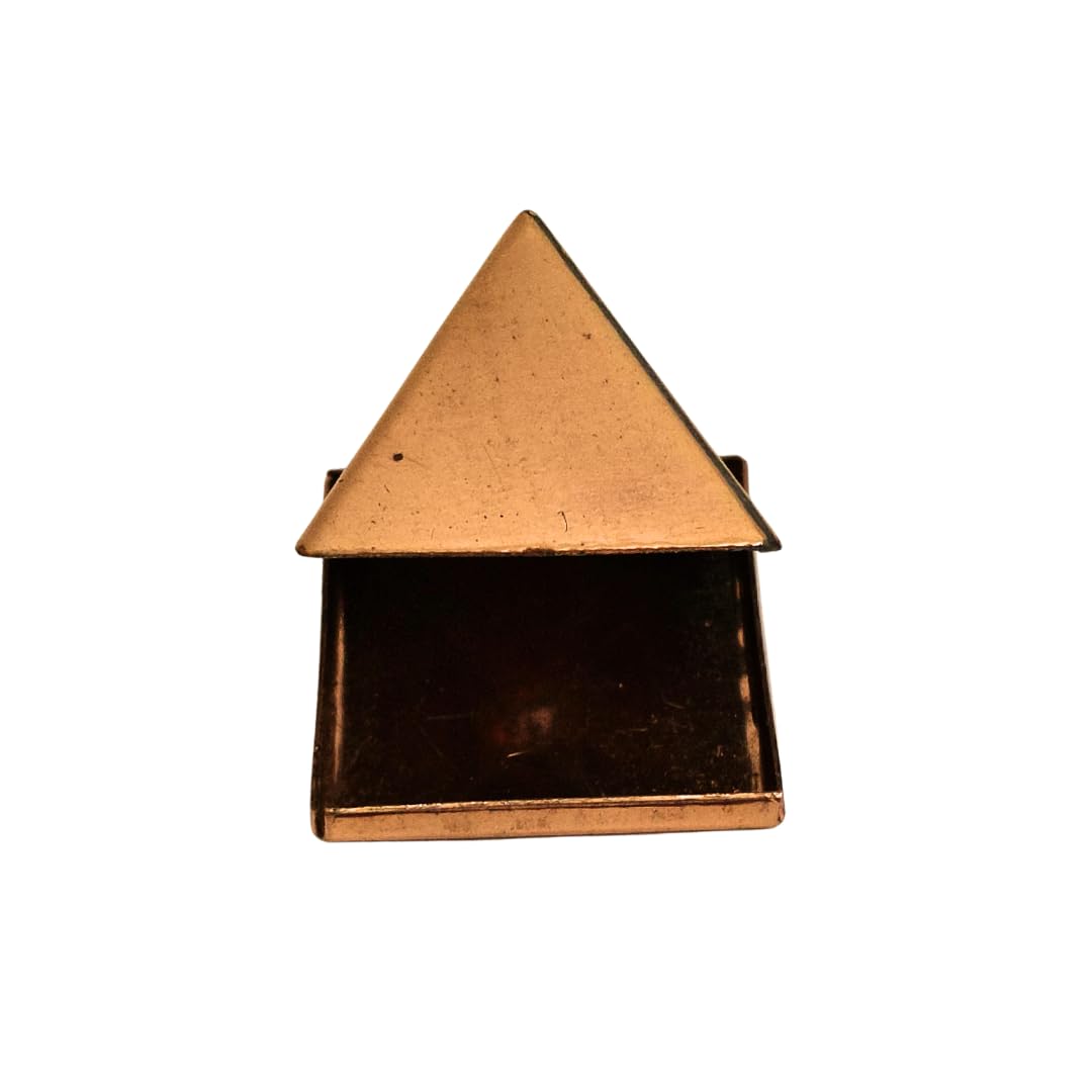 Copper Vastu Pyramid for Home, Business, Office 1 Inch with Base | Spiritual