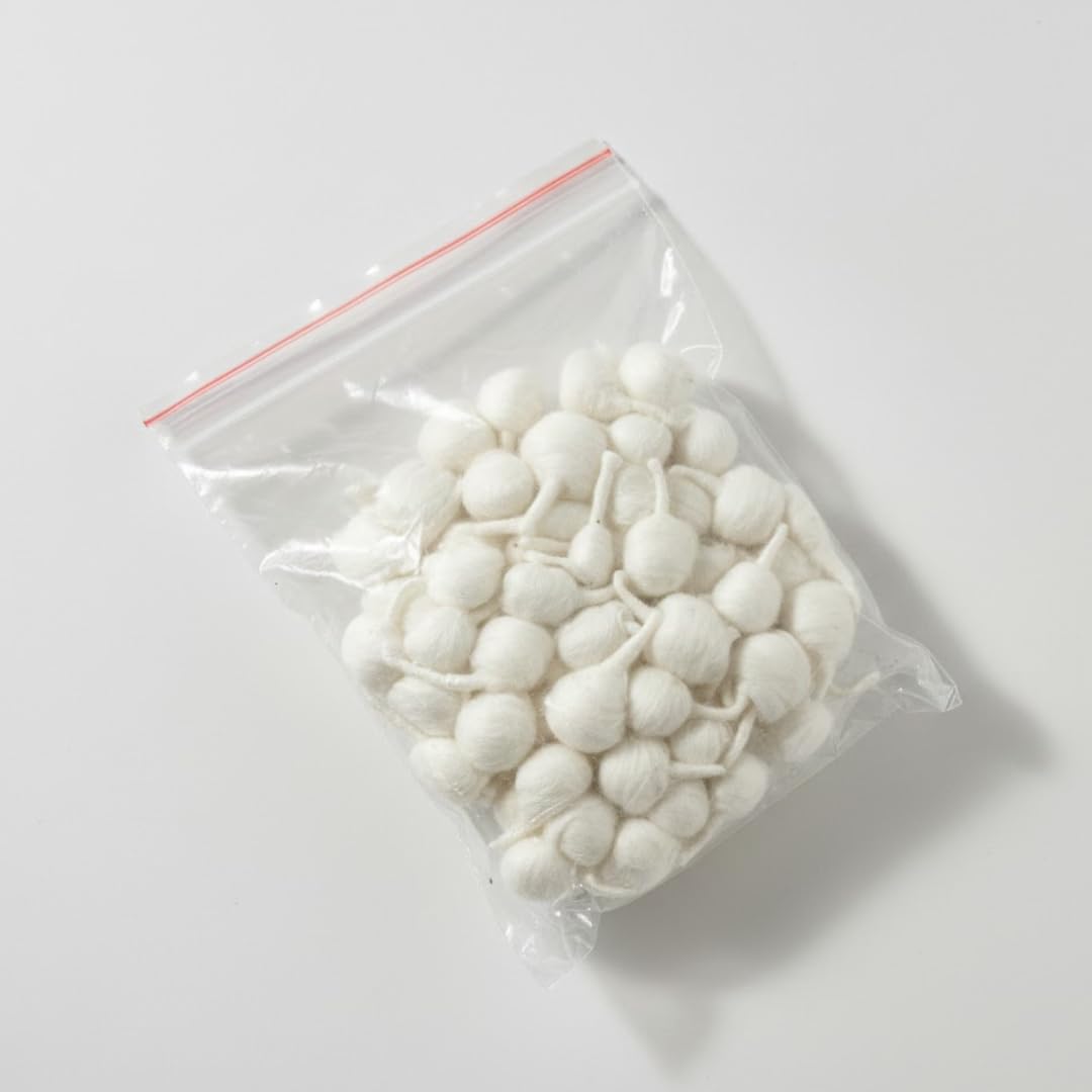 Round Cotton Wicks (600 Wicks)(Batti) for Diya & Pooja | 100% Pure & Natural Deepam Batti Gundu Thiri vattulu vathulu for akhand Diya puja