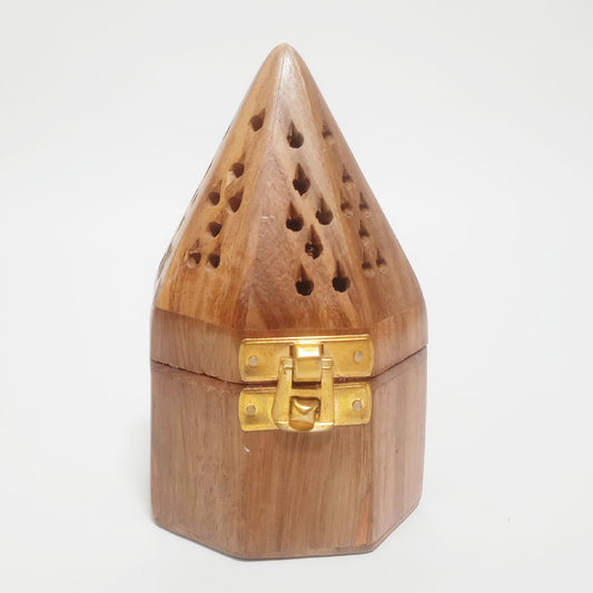 Octagon Handmade High-Quality Sheesham Wooden Dhoop